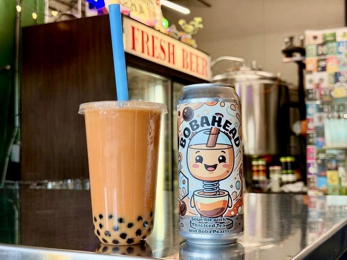 What Happens When You Put 60 Grams Of Popping Boba In A Can Of Beer? This California Brewery Found Out