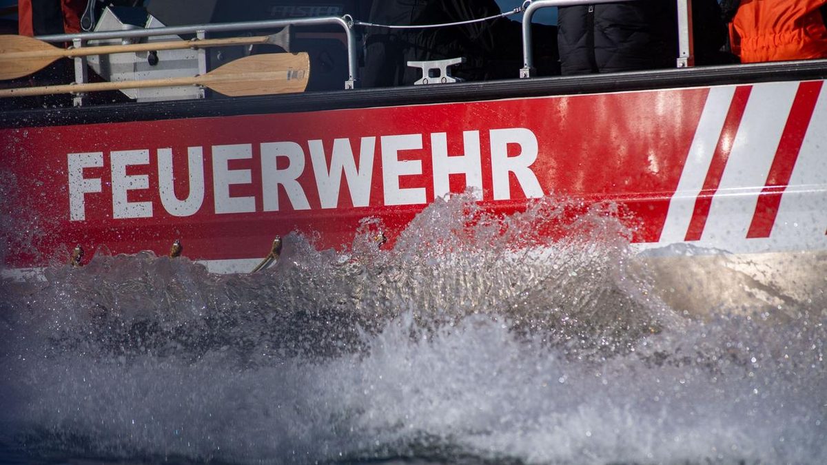 Wasserrettung: Große Suchaktion nach zwei Menschen im Rhein bei Koblenz