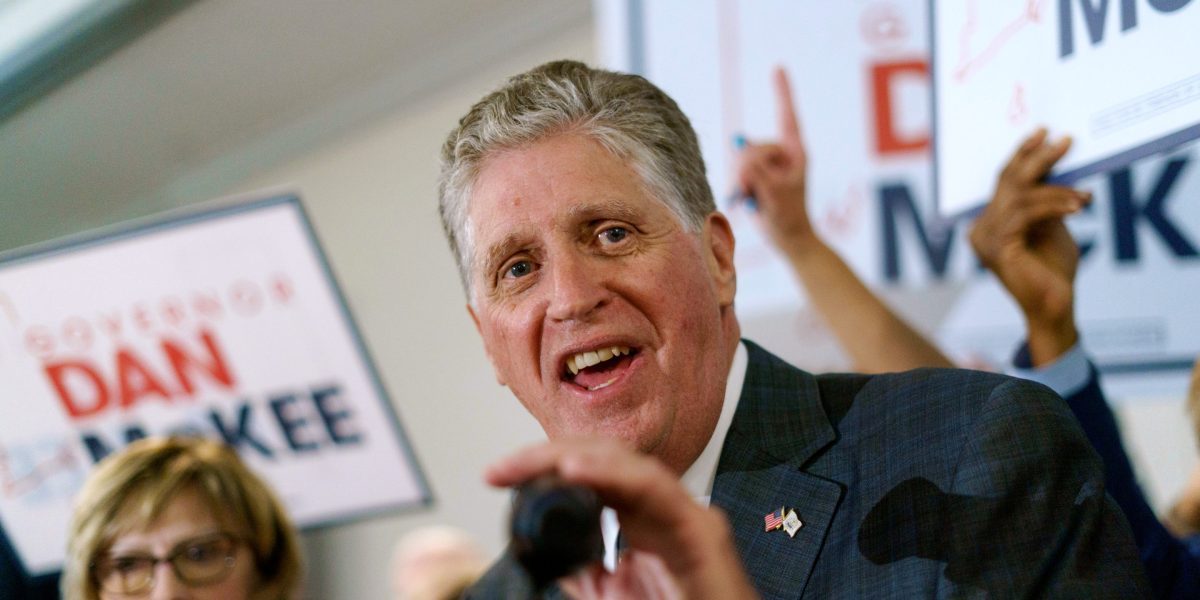 Broken bridge and commuter fury combine to defeat Rhode Island’s governor — at the hands of the CVS exec he vanquished…