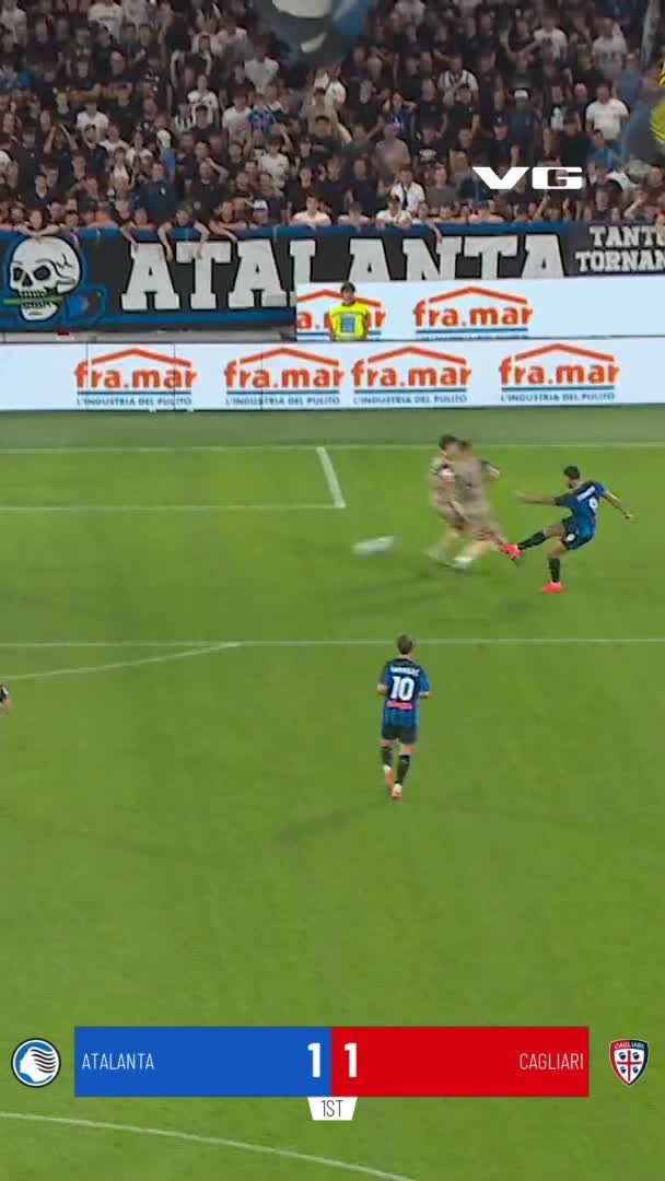 1-1: Scamacca, Atalanta