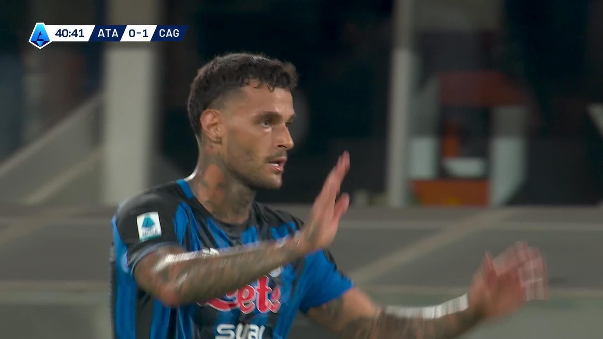 Gianluca Scamacca setter 1-1 mot Cagliari