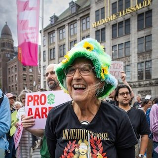 Zij liepen mee met de klimaatmars in Amsterdam: ‘Jetten was vroeger een klimaatdrammer, maar is helemaal ingepakt door…