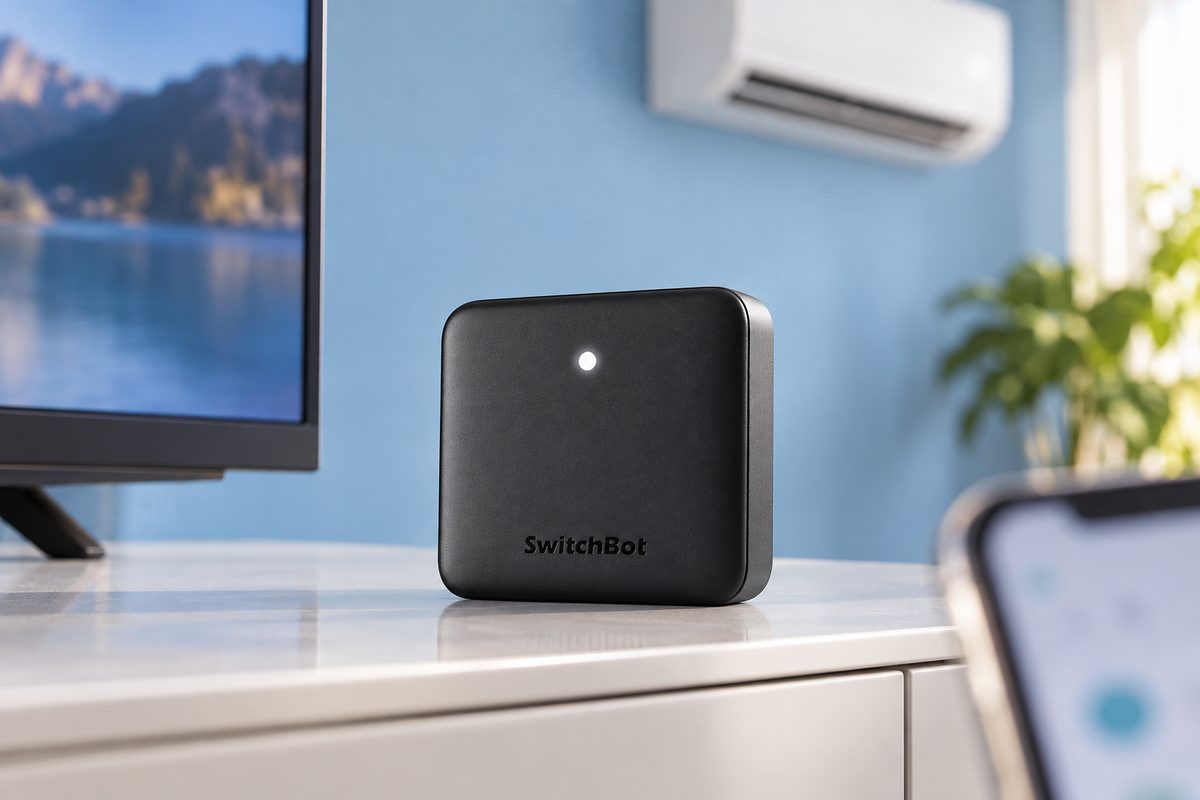 SwitchBot Hub Mini al minimo storico, TV e clima nell’app per 31,29€