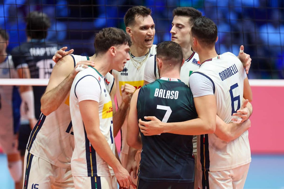Europei di volley maschile, l’Italia batte la Grecia 3 set a 0