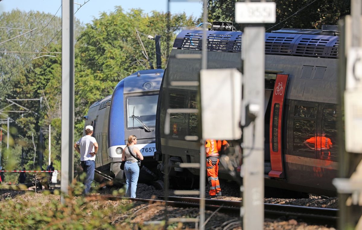Déraillement en Normandie : Aucun élément ne permet d’évoquer un attentat, selon le procureur