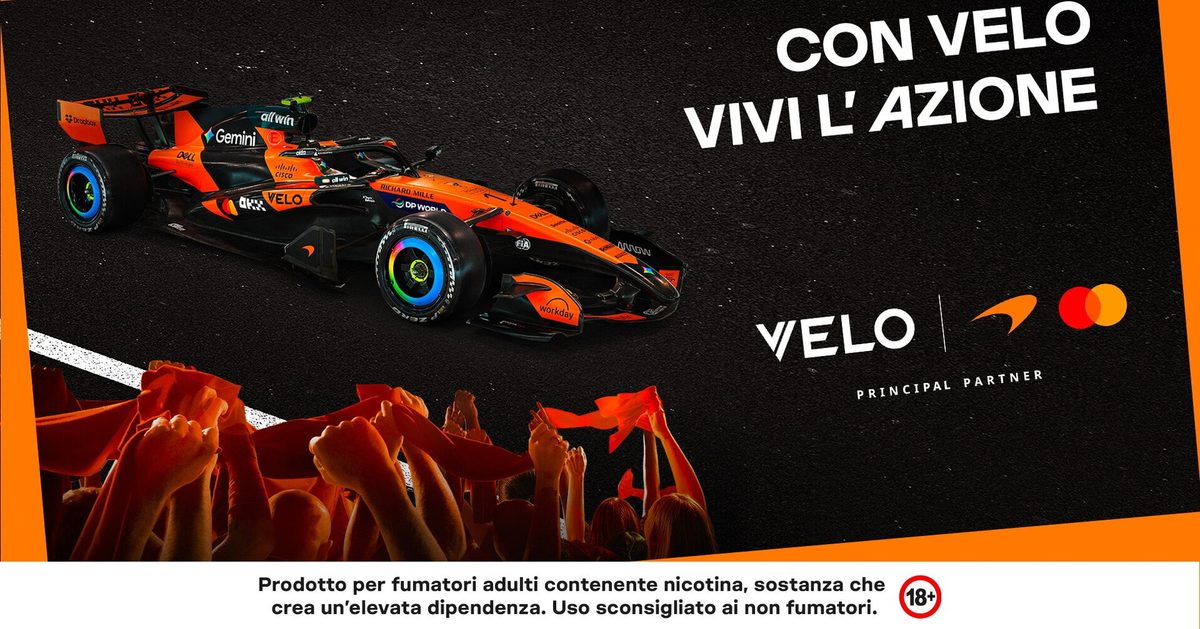 VELO e il McLaren Mastercard Formula 1 Team protagonisti al GP d'Italia