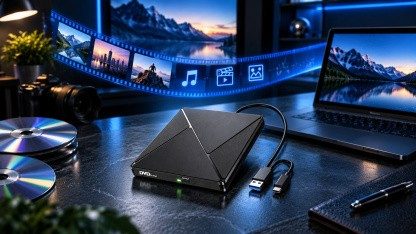 Anzeige: Externes DVD-Laufwerk für 16,98 Euro bei Amazon