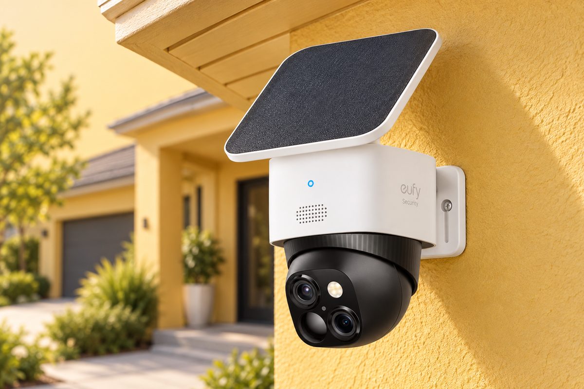 Sorveglianza a 360° senza ricariche: eufy Security S340 a 115,99€