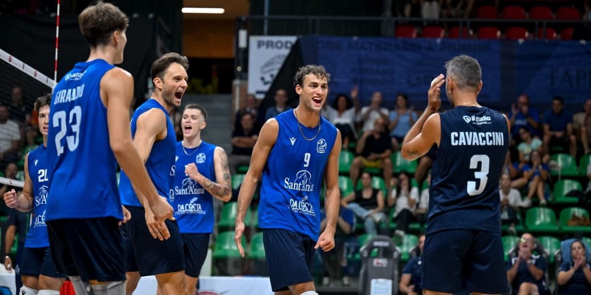 Acqua Sant’Anna Cuneo, buona la prima: battuta Acqui Terme nel Trofeo Energia Pulita Nord Ovest