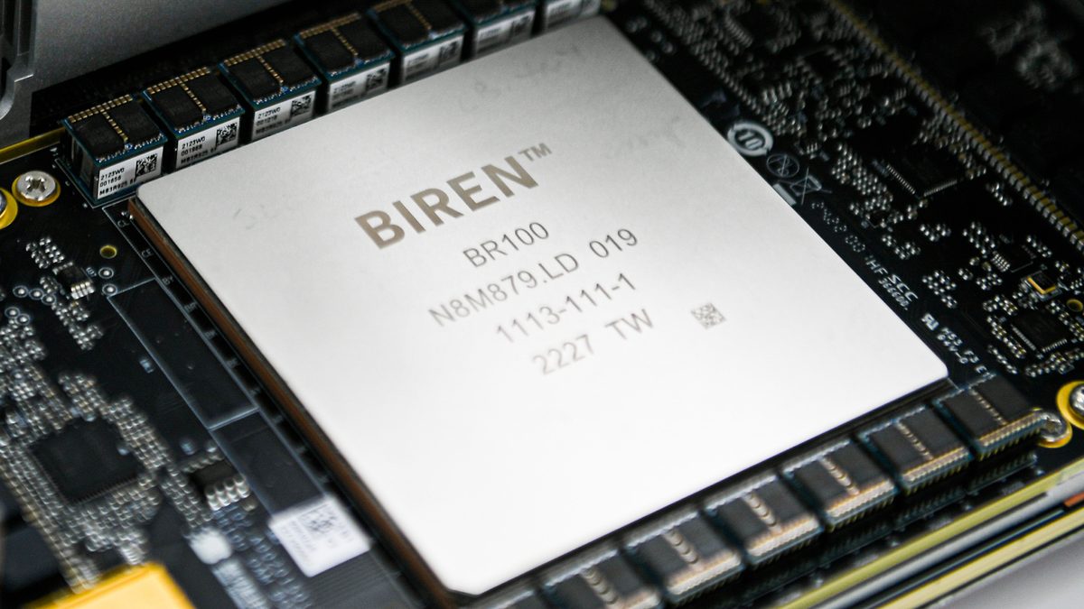 China's AI accelerator supplier Biren posts 2,000% year-over-year revenue growth — US export controls benefit homegrown…