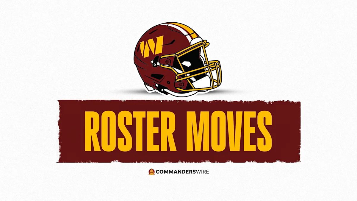 Commanders make roster move on eve of season opener vs Eagles