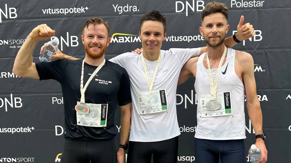 Lomås vant herrenes Oslo maraton – løyperekord på kvinnesiden