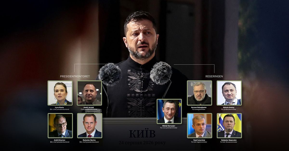 Så nära Zelenskyj når Ukrainas största muthärva