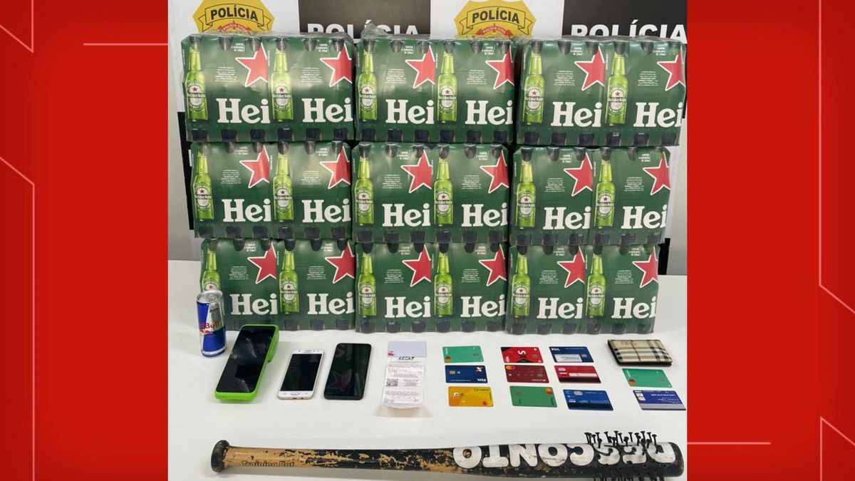 Homem é preso após usar cartões clonados para comprar 216 garrafas de cerveja no DF