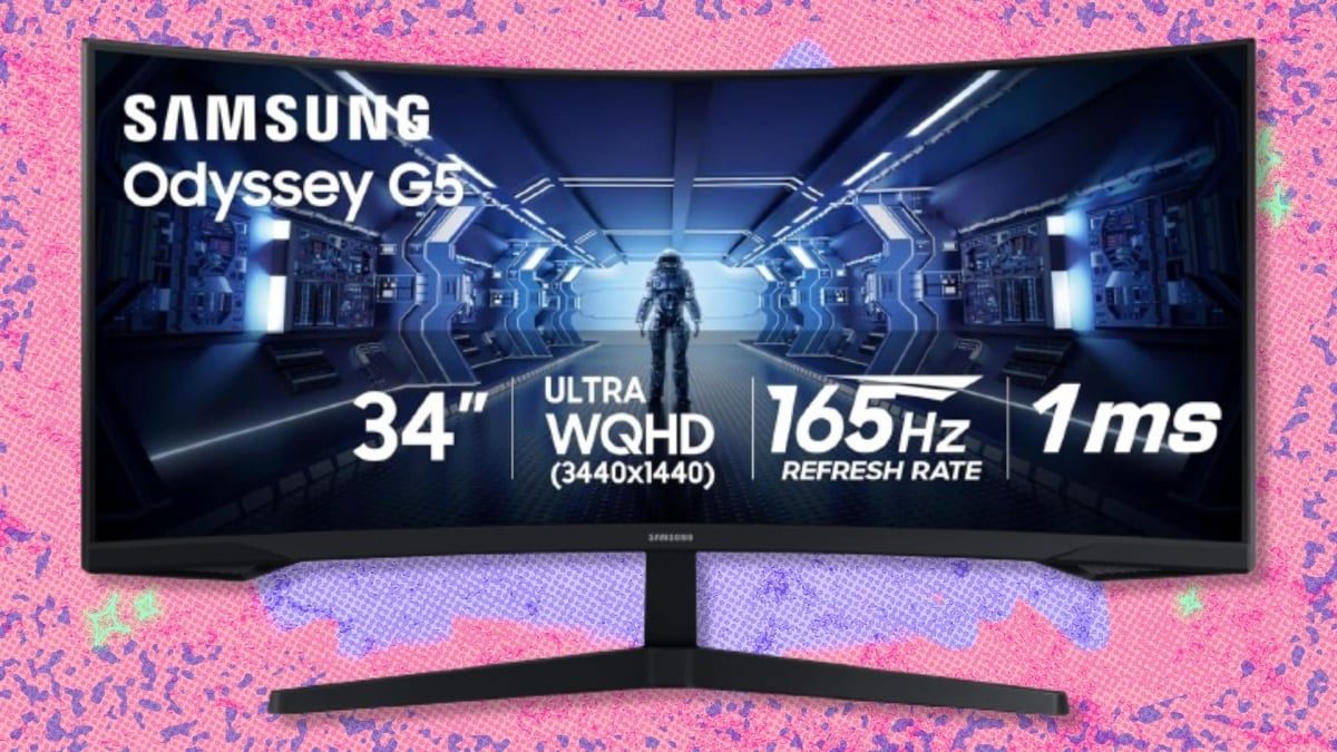 The ultra-wide version of the Samsung Odyssey G5 gaming monitor gets a huge Amazon deal — save $120