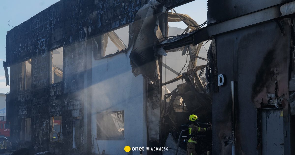 Nowe informacje o pożarze zakładów w Lublinie. Chodzi o dane z monitoringu
