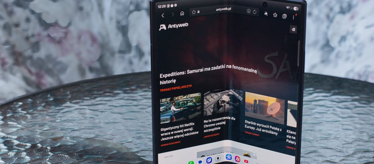 Użytkownicy Galaxy Z Fold 8 zgłaszają problem. Samsung: "To nie wada, lecz cecha"