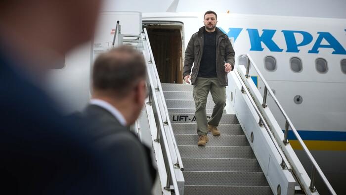 Zelensky's Plane 'Almost Hit' By Drone After Take-Off From Moldova