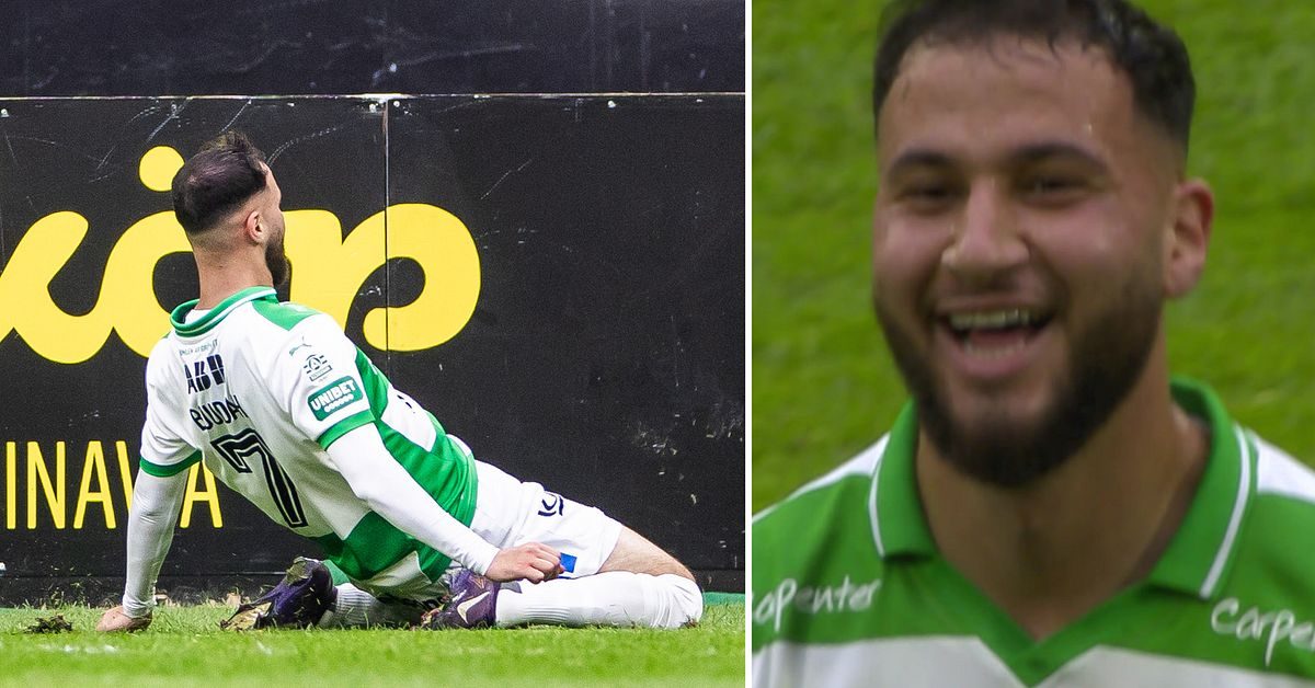 Boudahs pik till AIK-fansen efter målet: ”Varsågoda”