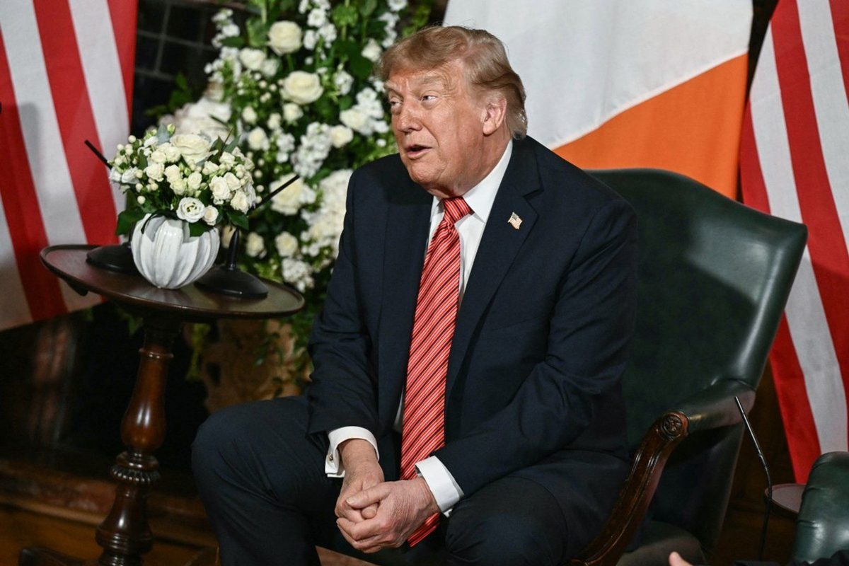 Trump says he would ‘love to see’ a united Ireland during Irish visit