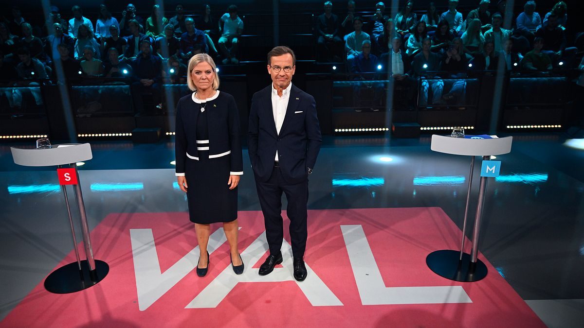 Verkade sakna de andra partiledarna