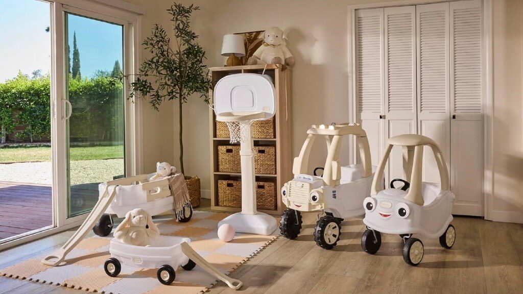 Planet's most boring parents score big win as Little Tikes rolls out new "soulless beige" line of toys