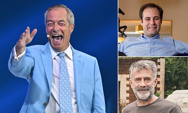 Nigel Farage declares record-breaking £72million donations from crypto billionaires will ready Reform for government as…