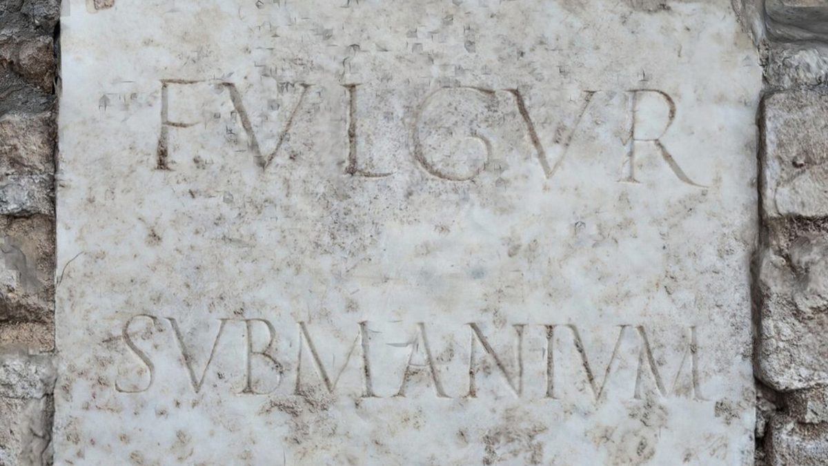 A Villa Adriana riaffiora testimonianza del rito dei luoghi colpiti dal fulmine