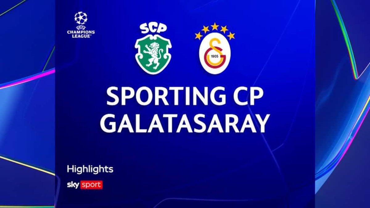 Sporting-Galatasaray 3-1: il video dei gol
