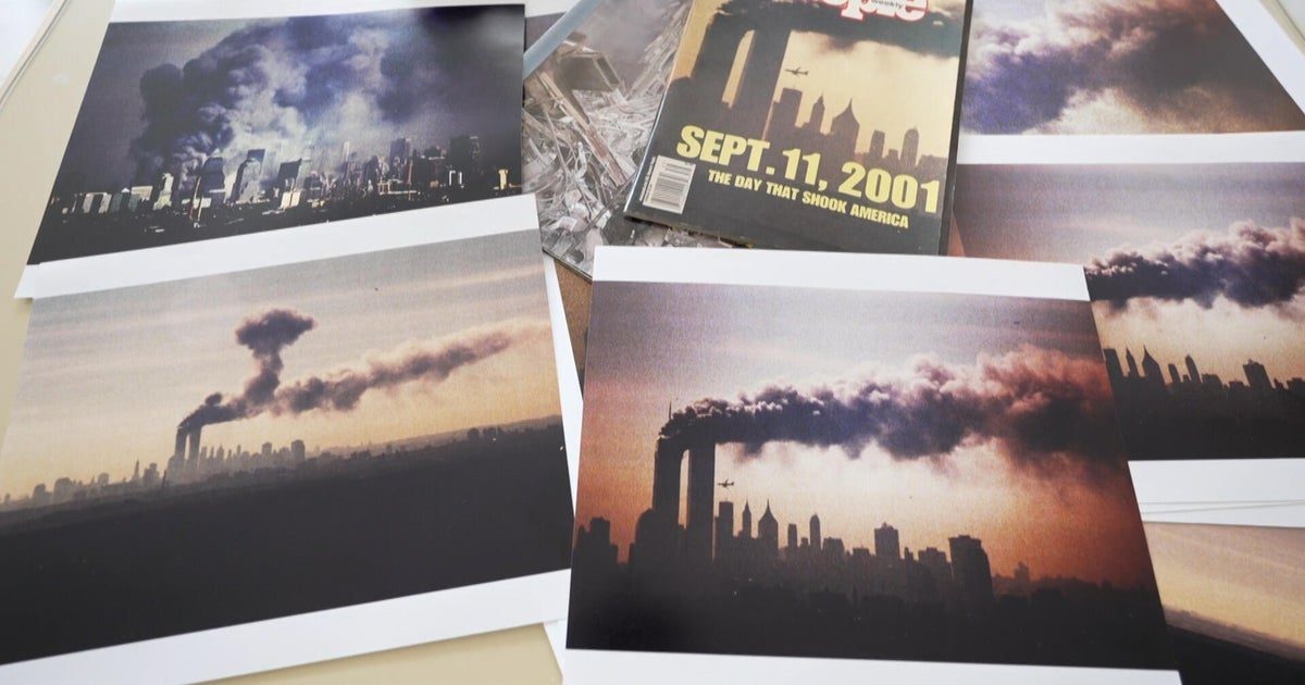 Photographer remembers capturing one of 9/11's defining images