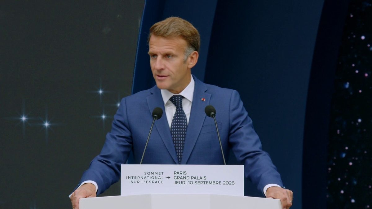 "Notre Europe spatiale reste fragile": Emmanuel Macron appelle à "une gouvernance partagée" de l'espace et à "assumer p…