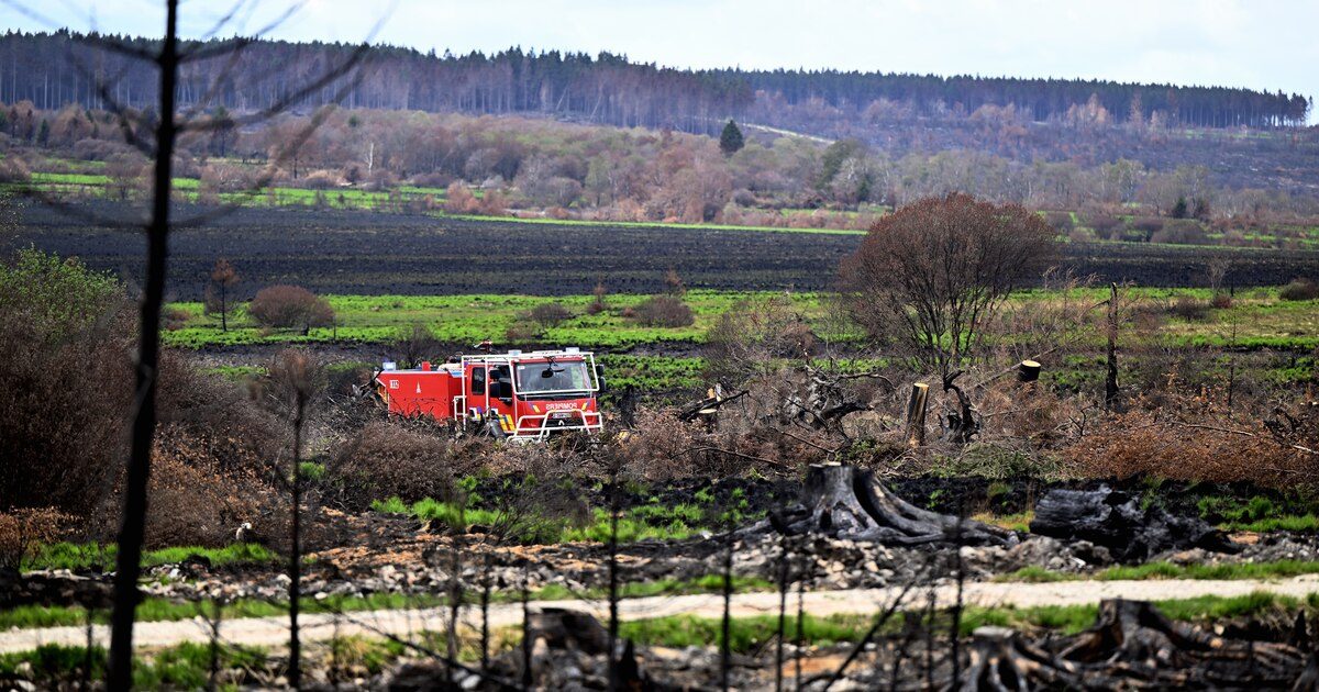 Hautes Fagnes : pompiers et police restent en alerte, la zone interdite toujours sous stricte surveillance