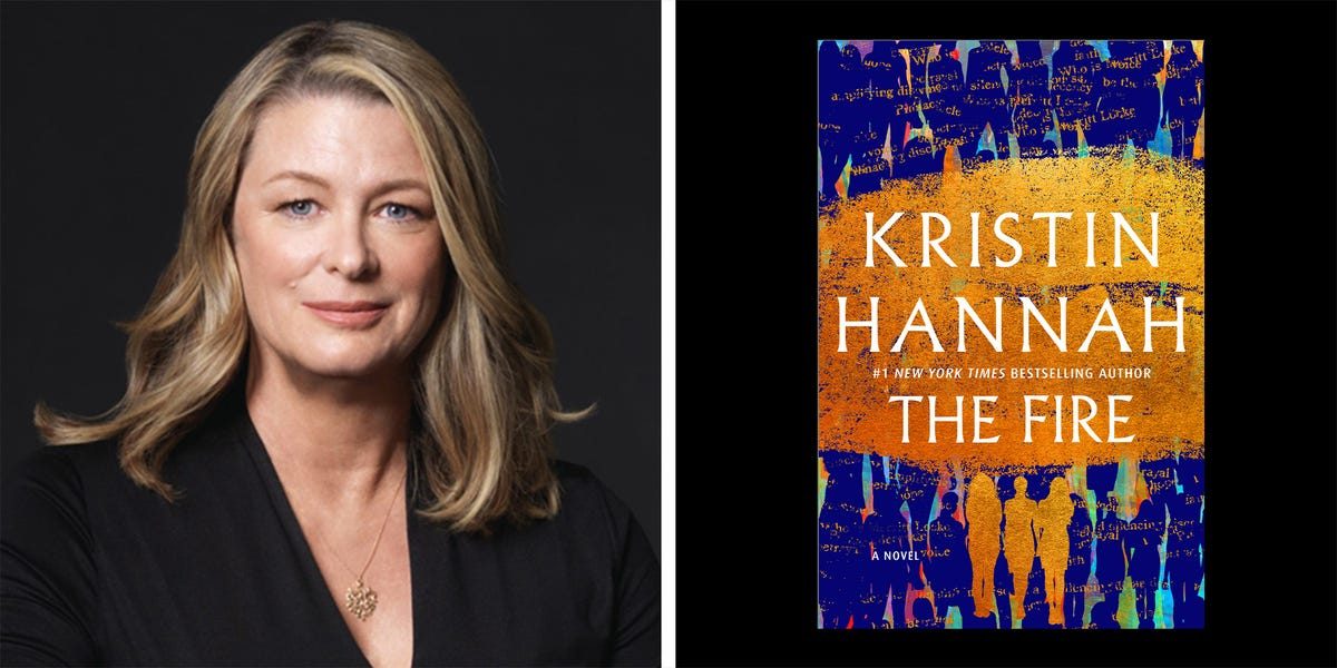 An Exclusive First Look at Kristin Hannah’s Next Book, The Fire