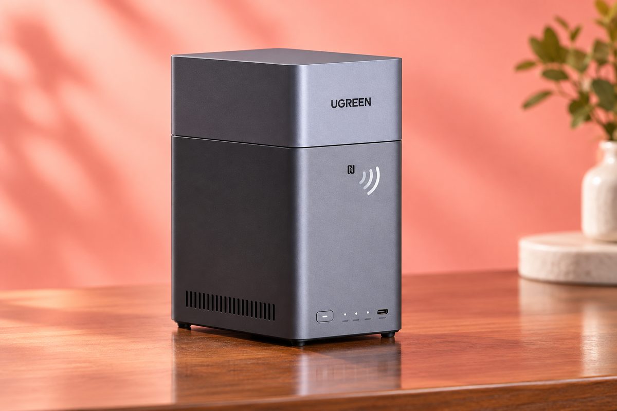 UGREEN NASync DH2300 costa 198,54€ e riunisce foto, file e film in casa