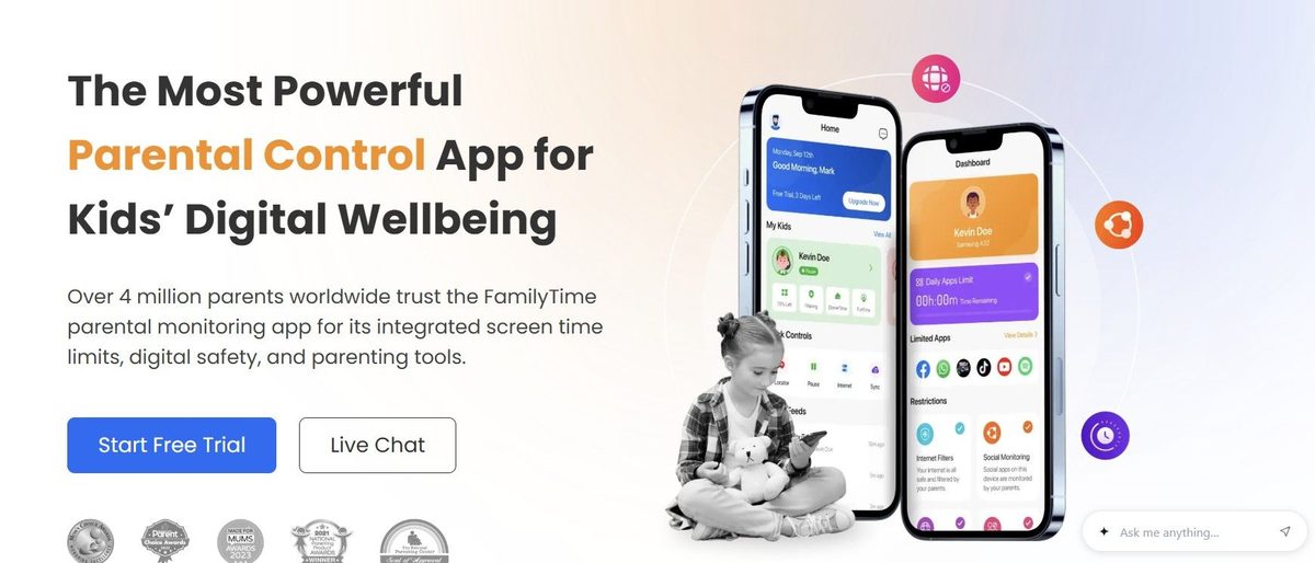 FamilyTime parental control software review