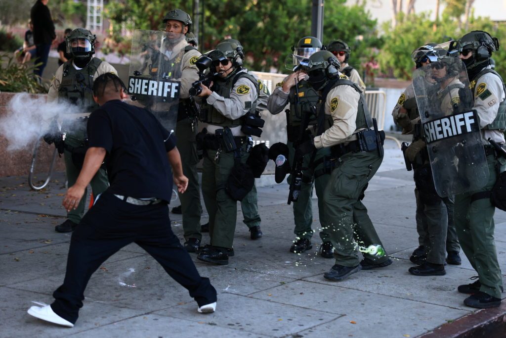 AP analysis: Justice Department went after protesters for felony assault, but juries and judges were unconvinced