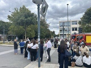 Une fuite de gaz pendant des travaux sur un boulevard à Rennes : 450 salariés des immeubles voisins évacués
