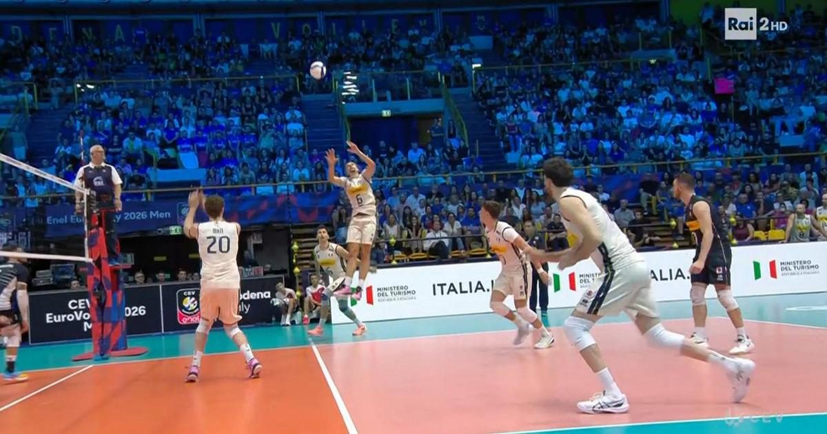 Europei di Pallavolo maschile Italia - Grecia 3-0: gli Highlights