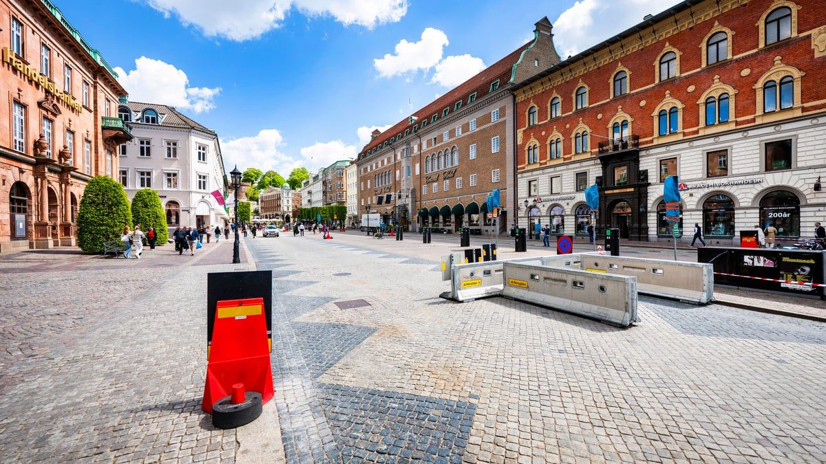 Bilfritt stortorg i Helsingborg blir ett öde city