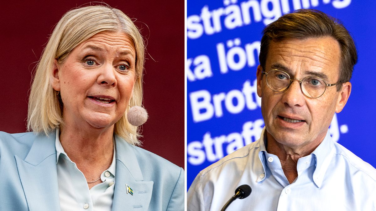 Kristersson och Andersson i ordkrig – om Sverige: ”Desperat”