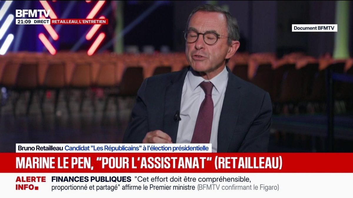 Énergies: Bruno Retailleau, candidat LR à la présidentielle, propose de "diminuer de deux mois la facture d'électricité…