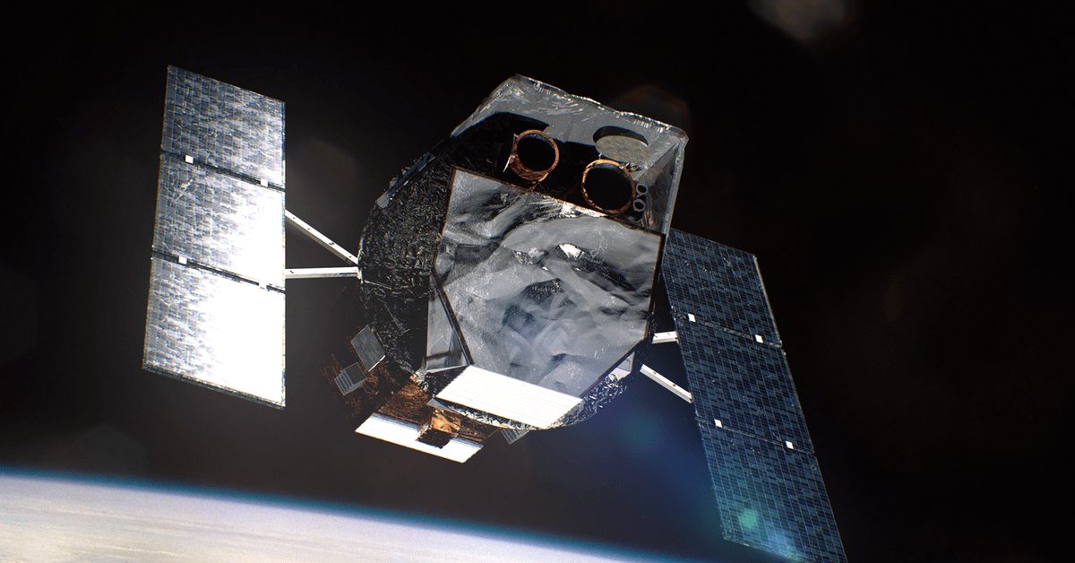 A Satellite Falling Out of Orbit Embarks on Its Final Mission