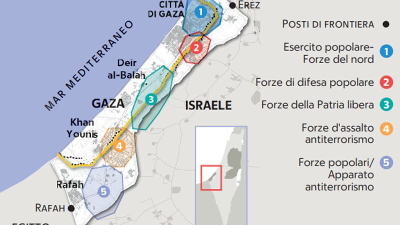 Milizie armate da Israele contro brigate di Hamas. La Striscia è un far west