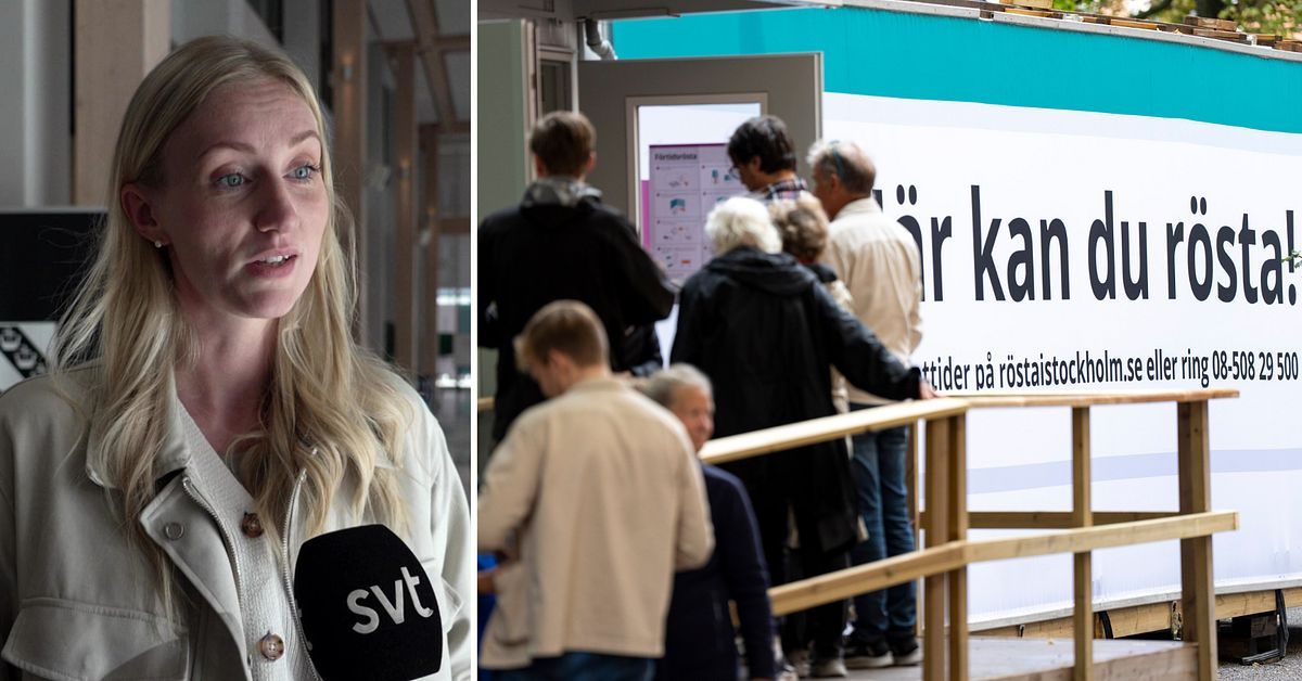 Rekordmånga stockholmare förtidsröstade