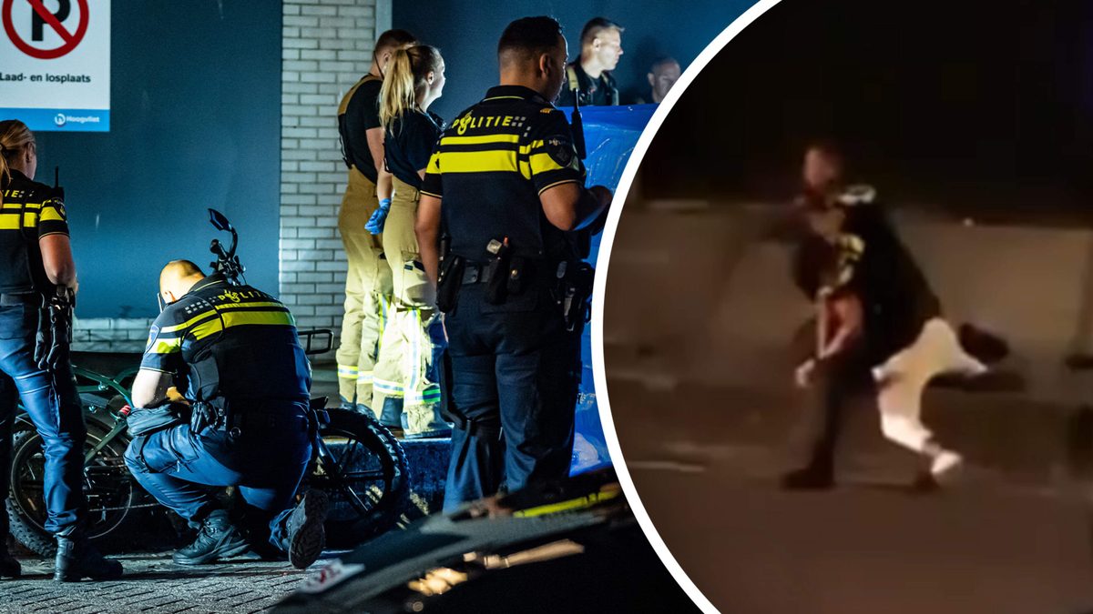Heftige beelden van aanhouding Rotterdam: verdachte overlijdt
