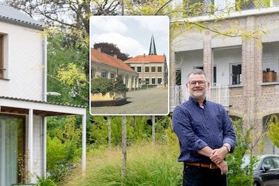 Klaslokaal veranderde in bijzondere duplex: Koen (61) gaf 80.000 euro aan extra’s, maar al zijn meubels zijn tweedehands