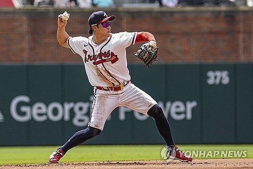 애틀랜타 김하성, 3타수 무안타 1볼넷 1득점