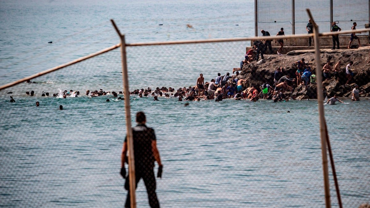Ilska i Spanien: Var migrantkrisen en attack?