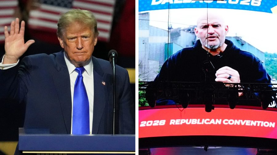 Trump, Fetterman deliver surprises at RNC night 1
