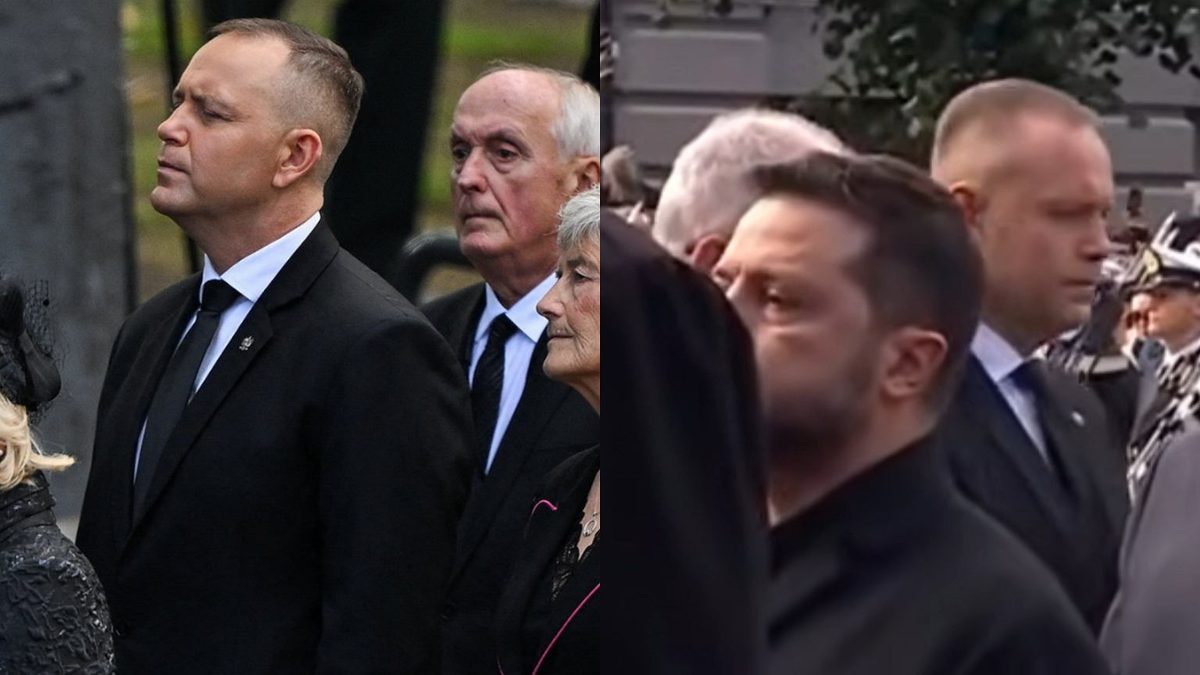 Nawrocki na pogrzebie króla Haralda stał za Zełenskim. To nie był przypadek